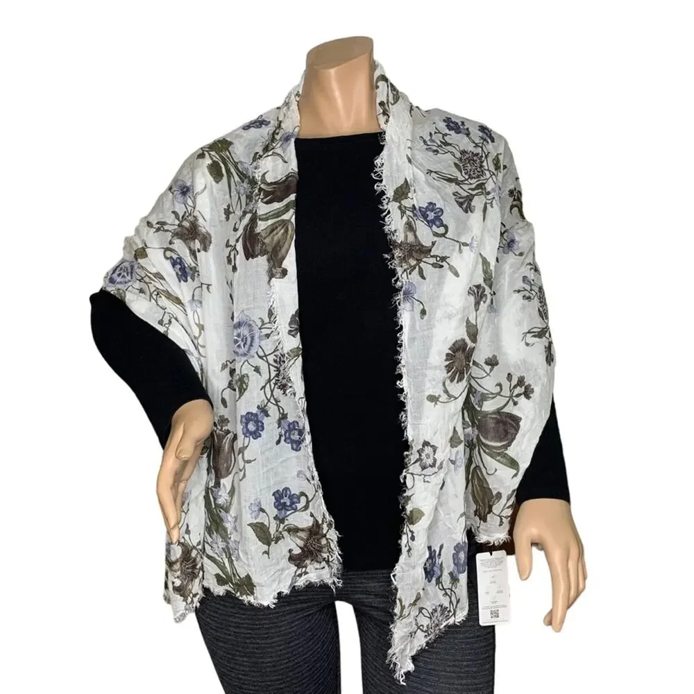 Nardi & Tagliaferri NWT Scarf Floral Print 70
